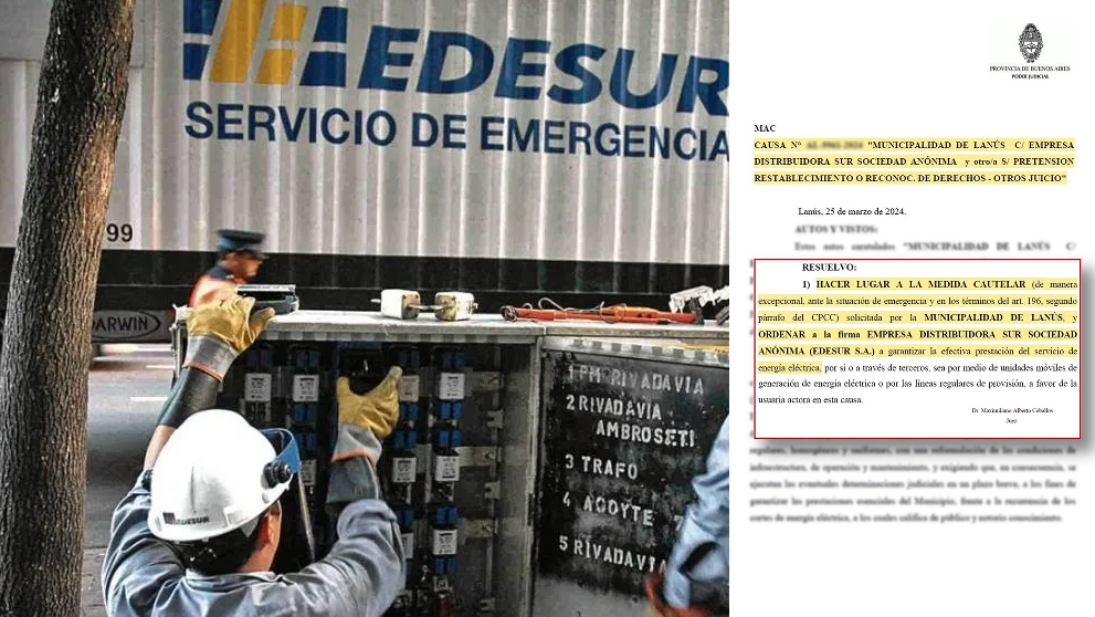 JUSTICIA: Fallo sin precedentes contra EDESUR – Noticias La Insuperable