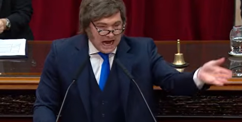 VERGONZOSO: Un Milei sacado inauguró las sesiones del Congreso