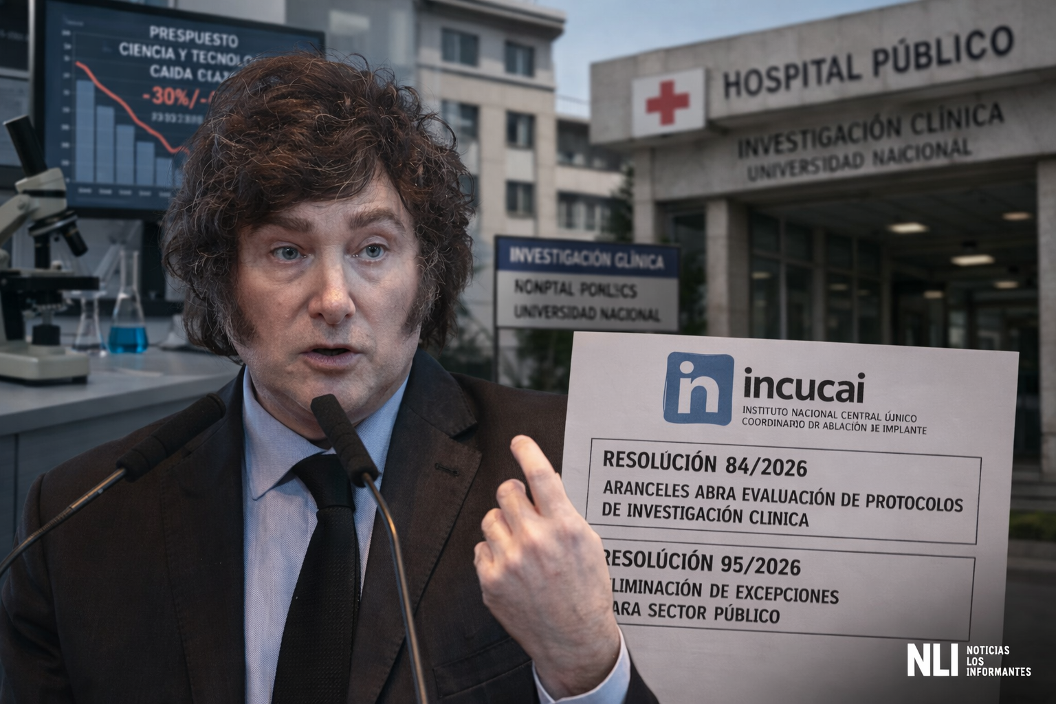 INFORME EXCLUSIVO – Ciencia y salud: menos presupuesto, más aranceles — el nuevo modelo que redefine al Estado