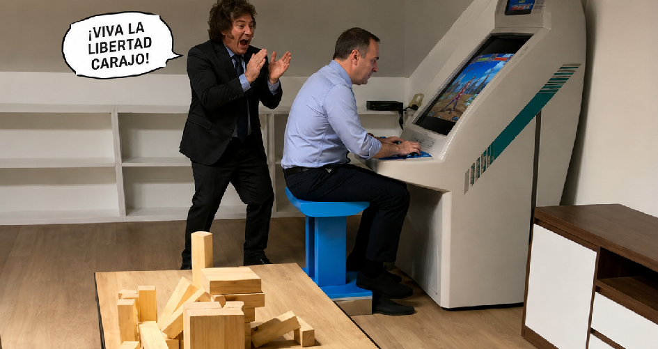 La sala gamer de la casta: el flipper de 8 mil dólares y el Pac-Man que suman otro capítulo al escándalo de Adorni