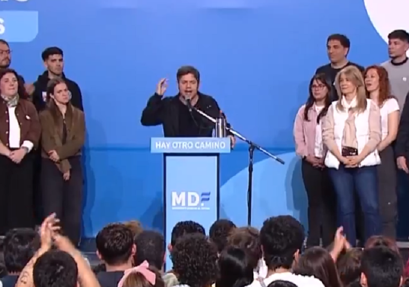 Kicillof rumbo 2027: “Las juventudes tienen que ser protagonistas del Movimiento Derecho al Futuro”