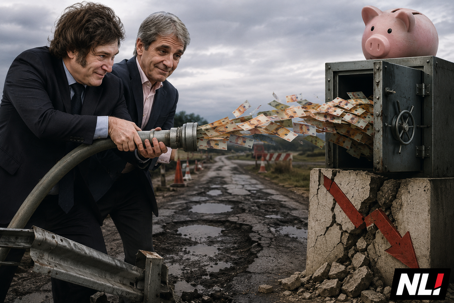 El Gobierno usa la plata de las rutas para sostener el déficit cero y negociar con los gobernadores
