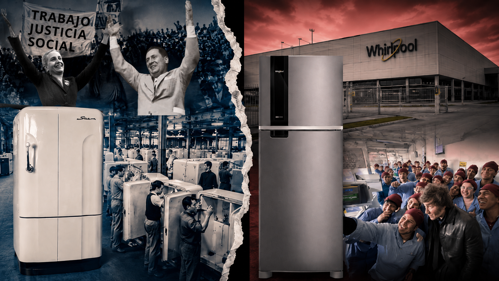 SIAM y Whirlpool: dos modelos de país, de la industria nacional de Perón al cierre de la fábrica bajo Milei